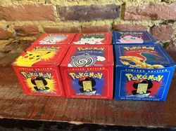 1999 Pokemon Burger King Promotion 23k Gold Plated Cards Full Set of 6 w/ COA - Image 3