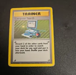 Pokemon TCG Computer Search 71/102 Base Set - - Image 1