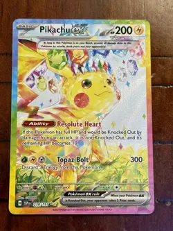 Pikachu EX 238/191 Sir Surging Sparks Pokemon Card - Image 1