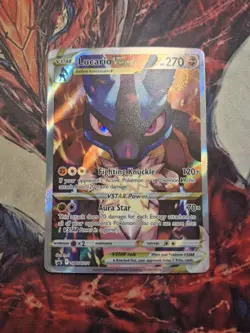 Pokemon Lucario VSTAR SWSH291 Crown Zenith ETB Sword & Shield Promo Card MP - Image 1