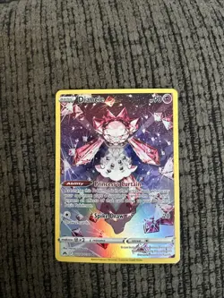 Diancie Pokemon TCG Crown Zenith Galarian Gallery Holo Card GG13/GG70 Ultra Rare - Image 1