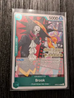 Brook (Judge Pack Vol. 2) OP02-040 One Piece Promotion Cards Foil - Image 1