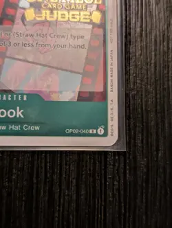 Brook (Judge Pack Vol. 2) OP02-040 One Piece Promotion Cards Foil - Image 5