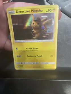Detective Pikachu #SM190 Pokemon Promo - Image 1