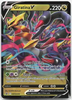 Giratina V Promo SWSH: Sword & Shield Promo Cards SWSD Dragon Holofoil SWSH259 2 - Image 1