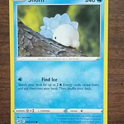 Pokemon Snom 084/264 Fusion Strike Basic Common Regular HP 40 Worm Card - Image 1