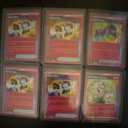 Pokemon TCG Secret Box Hero's Cape Neo Upper Energy Card Lot English (6 Cards) - Image 1