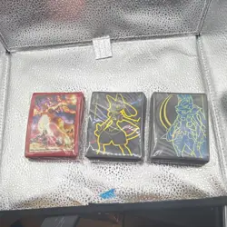 Pokemon Lucario Multicolor Card Sleeves for Pokemon TCG Collectors & Players - Image 1