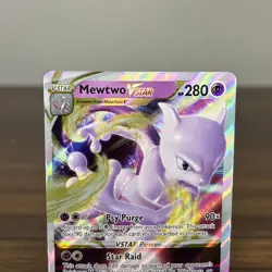 Mewtwo VSTAR 031/078 Pokemon GO | Ultra Rare Holo Pokemon Card - Image 3