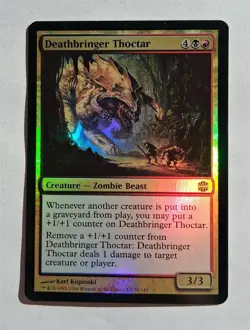 Magic MTG - Deathbringer Thoctar (Foil) - Alara Reborn - NM - Image 1