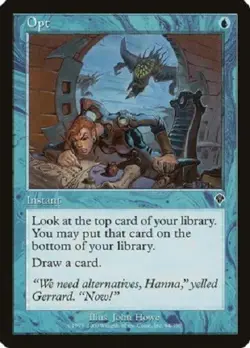 MTG magic 1x Opt (NM) Invasion - Image 1