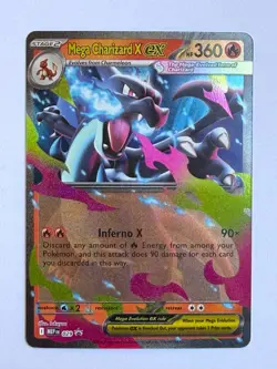 Pokemon Mega Charizard X Ex Mega Evolution Promo 029 - Image 1