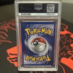 Pokemon Rocket’s Moltres Holo 1st Edition #12 Gym Heroes PSA 7 - Image 2