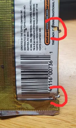 Pokemon Topps TV Animation Edition: Series 1 (1 Sealed Pack) Green Small Tears - Image 3