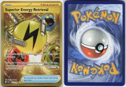 SUPERIOR ENERGY RETRIEVAL 277/193 HYPER RARE PALDEA EVOLVED POKEMON HOLO NM - Image 3