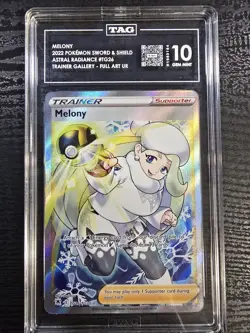 Pokemon Melony TG26/TG30 Astral Radiance Trainer Gallery Full Art Holo UR TAG 10 - Image 1