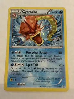 2016 Pokemon XY Gyarados Black Star Promo Holo-Shiny-XY109-UNPLAYED-RARE-SWEET!! - Image 2