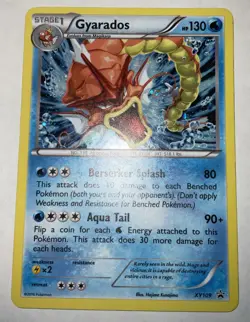 2016 Pokemon XY Gyarados Black Star Promo Holo-Shiny-XY109-UNPLAYED-RARE-SWEET!! - Image 3