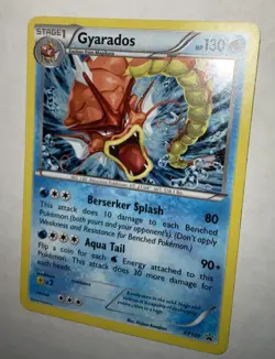 2016 Pokemon XY Gyarados Black Star Promo Holo-Shiny-XY109-UNPLAYED-RARE-SWEET!! - Image 5