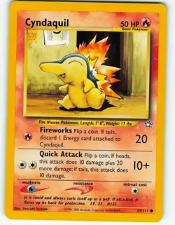 Cyndaquil - 57/111 Neo Genesis - Pokemon TCG - 2000 - Image 1