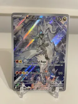 Pokemon TCG N's Reshiram 167/159 Journey Together Holo IR - Image 1
