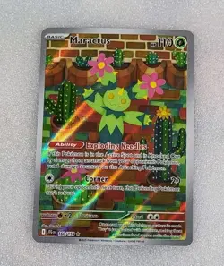 Maractus 160/159 NM/M Journey Together JTG Illustration Rare Pokemon TCG - Image 1