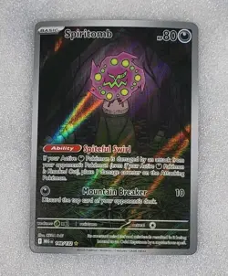Spiritomb 148/132 NM/M MEG Mega Evolution Illustration Rare Pokemon TCG - Image 1