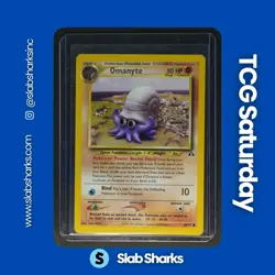 2001 POKEMON NEO DISCOVERY #60/75 OMANYTE - Image 1