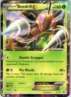 BEEDRILL EX - XY157 XY157 HOLO XY PROMO POKEMON NM/M - Image 1
