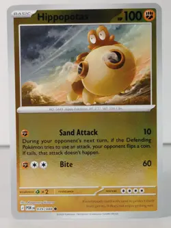Hippopotas - Reverse Holo - Perfect Order #039 - Pokemon - NM -V - Image 1