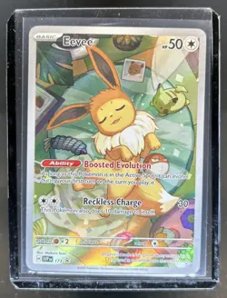 2023-25 Pokemon SV Black Star Promos Eevee #173 - Image 1