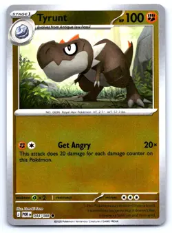 Pokemon Tyrunt ME03: Perfect Order POR Reverse Holo 044/088 NM Common - Image 1