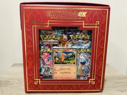 Pokemon TCG Charizard EX Super-Premium Collection Box Sealed New Packs Statue - Image 2