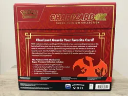 Pokemon TCG Charizard EX Super-Premium Collection Box Sealed New Packs Statue - Image 3