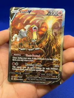 Pokemon Crown Zenith Galarian Gallery Entei V GG36/GG70 Alternate Alt Art NM - Image 2
