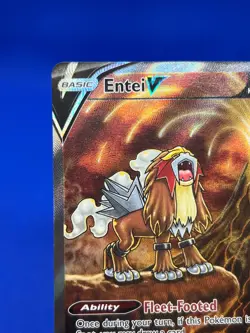 Pokemon Crown Zenith Galarian Gallery Entei V GG36/GG70 Alternate Alt Art NM - Image 3