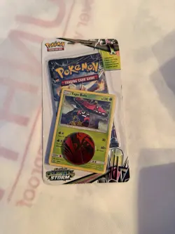 Pokemon Sun & Moon Celestial Storm Checklane Blister Set Tapu Bulu new 820650801976 - Image 1