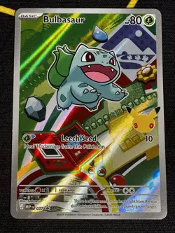 Pokemon TCG First Partner Illustration Collection Series 1 Kanto GEN 1 Starters - Image 2