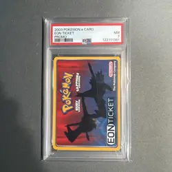 Eon Ticket Promo PSA 7 NM 2003 Pokemon E-Reader Ruby & Sapphire Version - Image 1