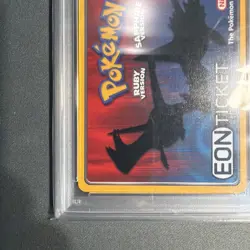 Eon Ticket Promo PSA 7 NM 2003 Pokemon E-Reader Ruby & Sapphire Version - Image 2