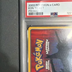 Eon Ticket Promo PSA 7 NM 2003 Pokemon E-Reader Ruby & Sapphire Version - Image 5