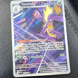 Pokemon Toxtricity 103/094 Phantasmal Flames Illustration Rare Holo EN 2025 - Image 1