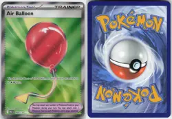 AIR BALLOON 166/132 ULTRA RARE MEGA EVOLUTION POKEMON HOLO NM - Image 3