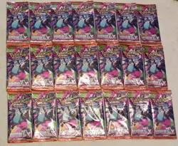 Lot of (21) 2025 Pokemon TCG Korean M2 Mega Inferno X Booster Packs (NEW-SEALED) - Image 1