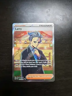 Larry Sv04: Paradox Rift Holo Ultra Rare Pokemon TCG 235/182 - Image 1