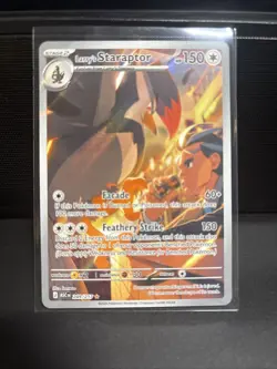 Larry’s Staraptor 249/217 Ascended Heroes (IR) English Pokemon Pack Fresh - Image 1
