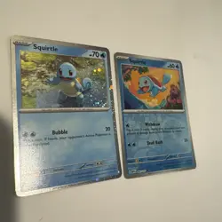 Squirtle #48 Black Star Promo Holo - Squirtle 7/165 Reverse Holo TCG Pokemon - Image 1