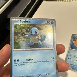 Squirtle #48 Black Star Promo Holo - Squirtle 7/165 Reverse Holo TCG Pokemon - Image 2