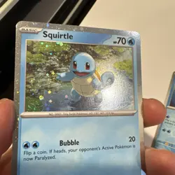 Squirtle #48 Black Star Promo Holo - Squirtle 7/165 Reverse Holo TCG Pokemon - Image 3