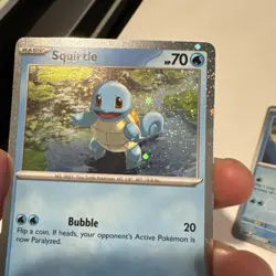 Squirtle #48 Black Star Promo Holo - Squirtle 7/165 Reverse Holo TCG Pokemon - Image 4